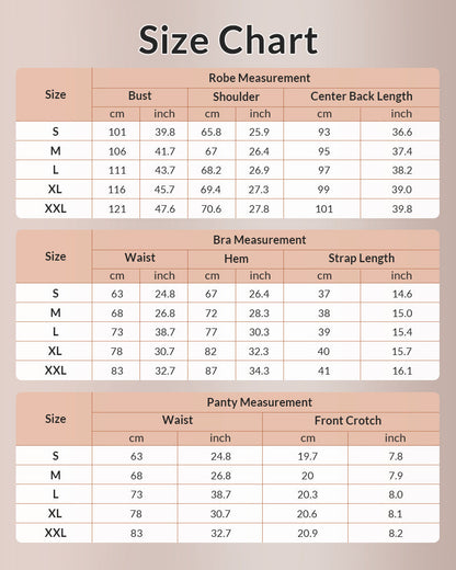 Curvvvy® BlossomLace – 3-Piece Sheer Lace Sleepwear Set curvvvy