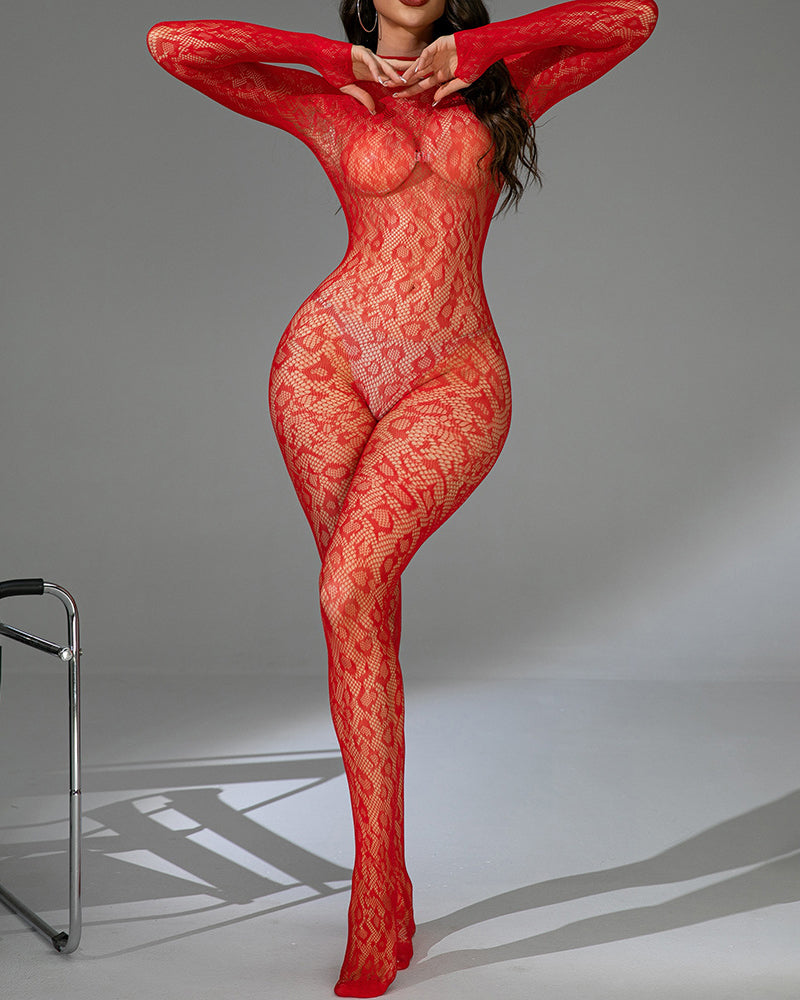 Stretchy Sheer Full Body Bodystockings
